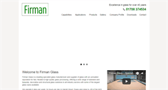 Desktop Screenshot of firmanglass.com