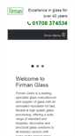 Mobile Screenshot of firmanglass.com